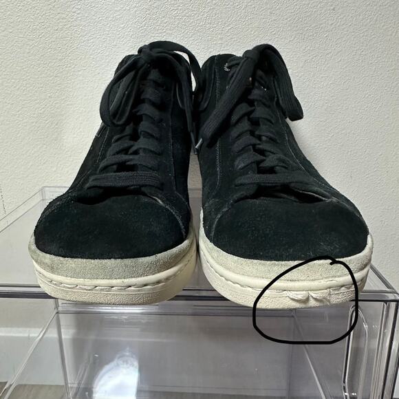 UGG Cali High Fringe Men’s 10 Black Suede High Top Sneakers Casual Lace Up Shoes main image 15